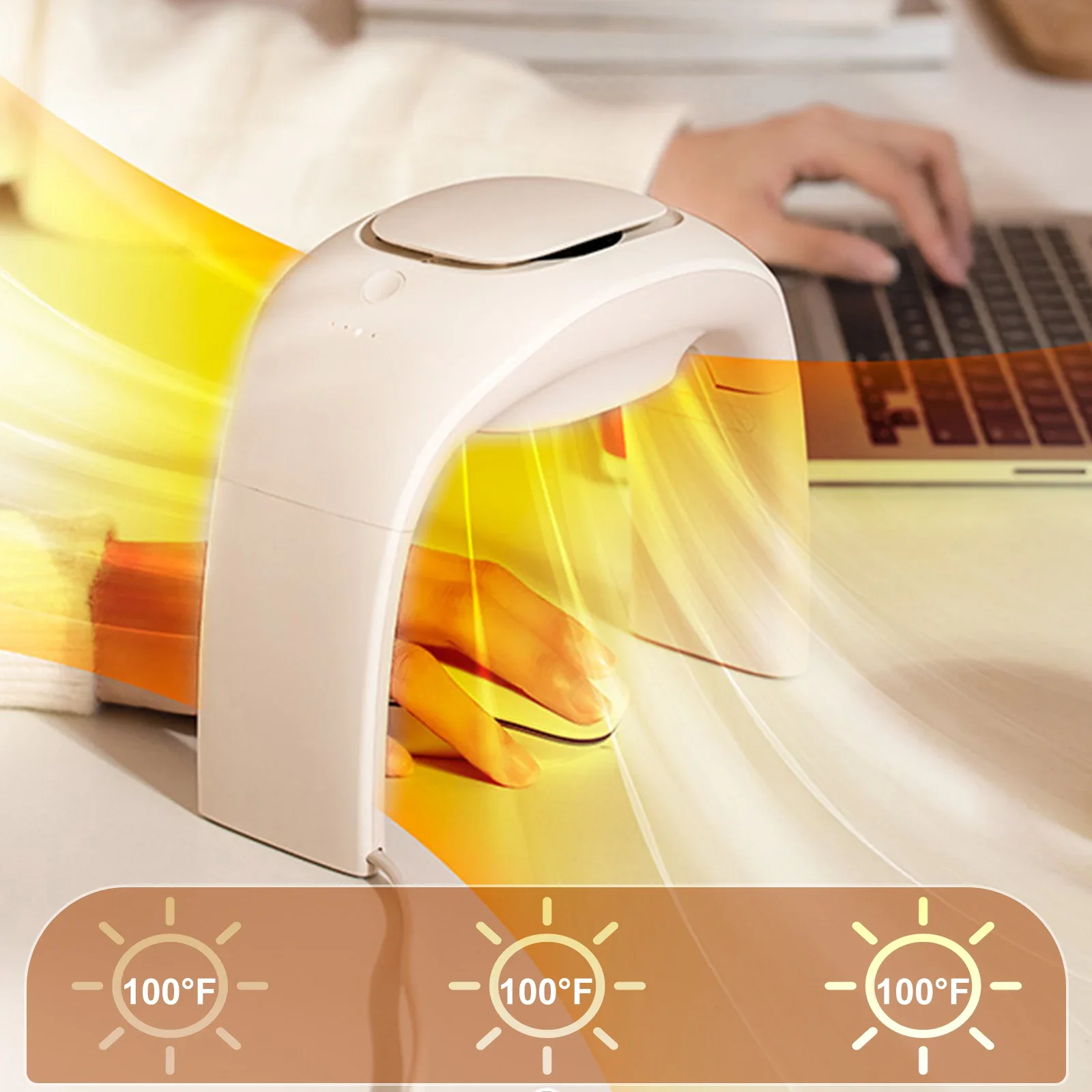 Home Office Gear - เครื่องทำความร้อนมือแบบพกพา Eary เทคโนโลยีสูง สำหรับฤดูหนาว ใช้ในบ้าน สำนักงาน