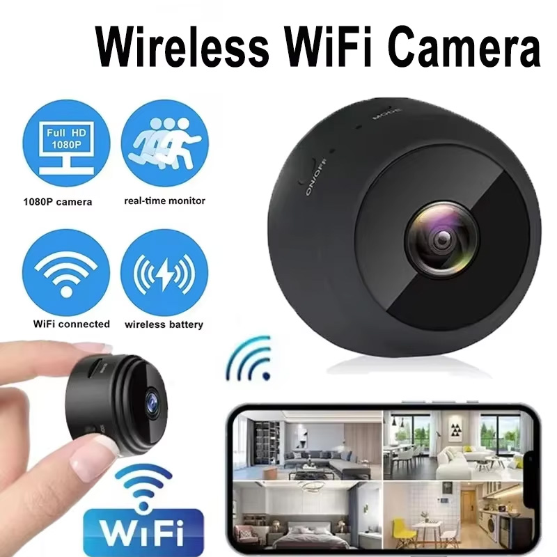 Webcam Hd 1080P - กล้อง A9 รุ่นใหม่ Wifi 1080p HD