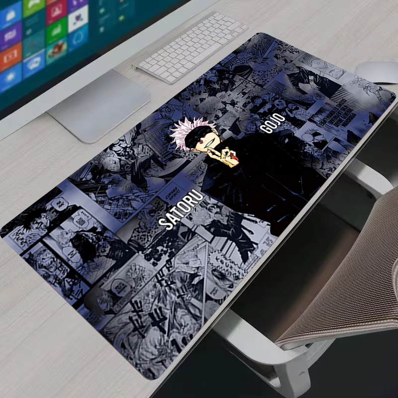 Home Office Keyboard And Mouse - แผ่นรองเมาส์ คูล อนิเมะ จูจุตสึ ไคเซ็น โกโจ