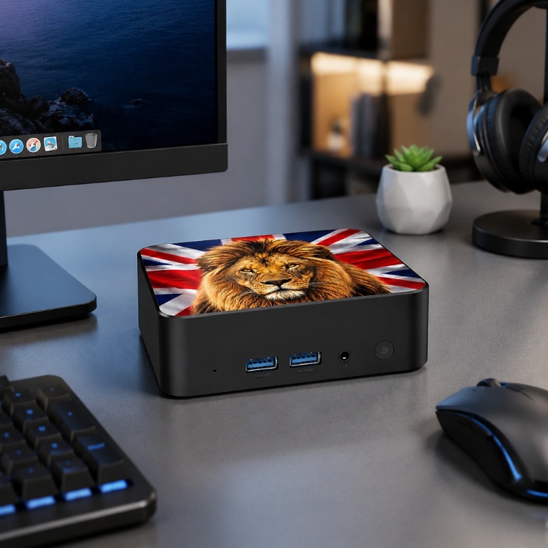 มินิพีซีพิมพ์ลายสิงโตอังกฤษ Un - Home Office British บทวิจารณ์และราคา