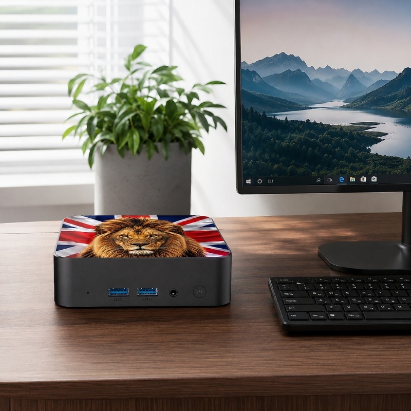 มินิพีซีพิมพ์ลายสิงโตอังกฤษ Un - Home Office British บทวิจารณ์และราคา