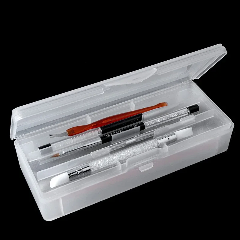 1 PC สี่เหลี่ยมผืนผ้า Double-L - Pen Holder Organizer บทวิจารณ์และราคา