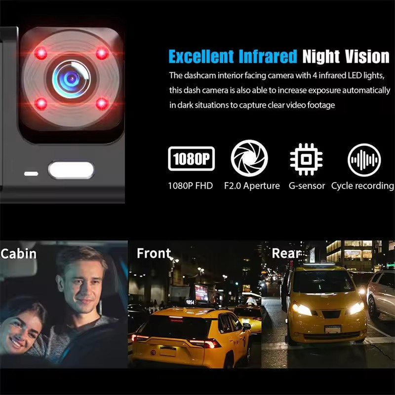กล้องบันทึกภาพหน้ารถแบบติดตั้ง - Webcam Hd 1080P บทวิจารณ์และราคา