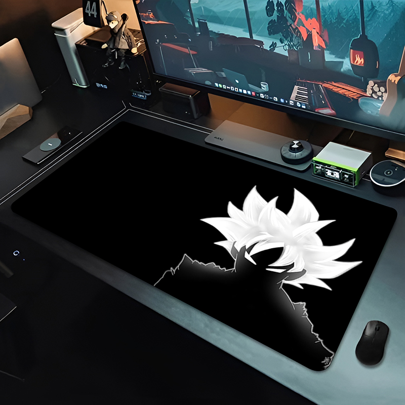 แผ่นรองเมาส์อนิเมะ DBZ สีดำ ลา - Home Office Keyboard And Mouse บทวิจารณ์และราคา