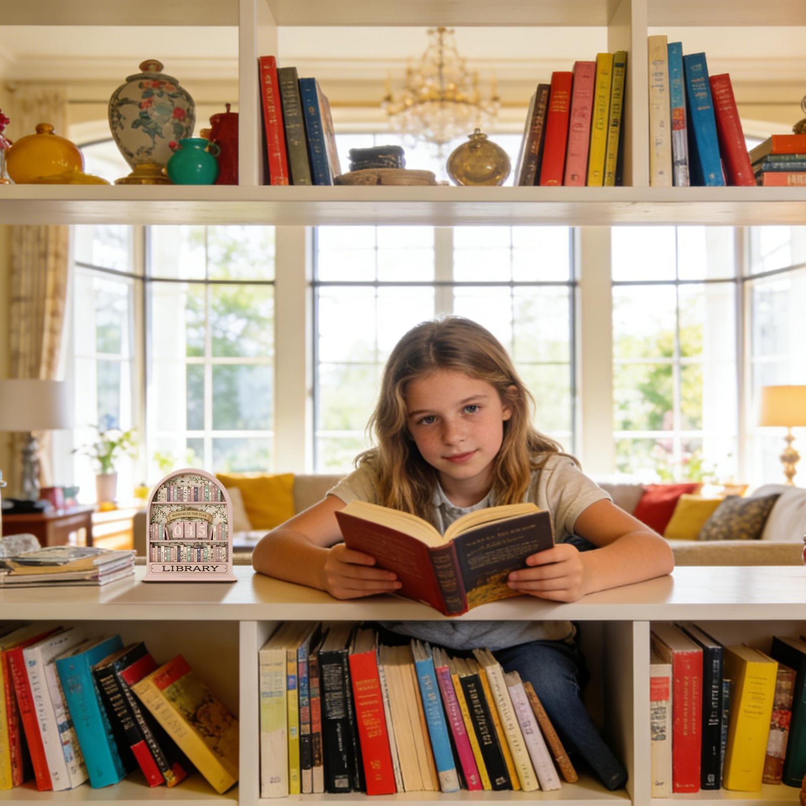 ป้ายนับหนังสือไม้สไตล์วินเทจ อ - Home Office Jobs บทวิจารณ์และราคา