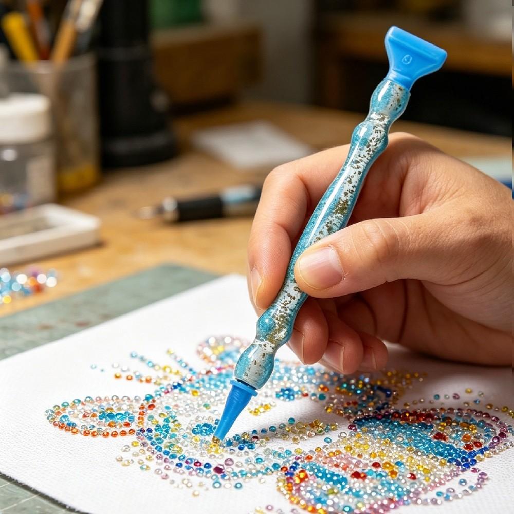 ชุดอุปกรณ์ปากกาเพชร DIY คุณภาพ - Pen Holder Organizer บทวิจารณ์และราคา