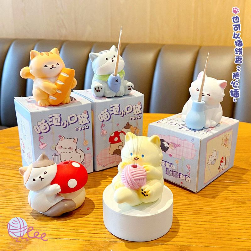 มิอาอูซู รูปปั้นแมวการ์ตูนน่าร - Home Office Jobs บทวิจารณ์และราคา