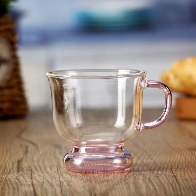 แก้วกาแฟแก้วใสสไตล์เรโทรอังกฤษ - Home Office British บทวิจารณ์และราคา