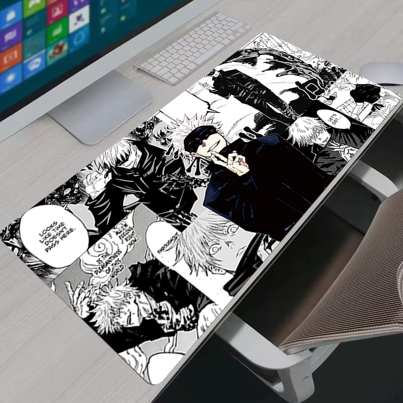 แผ่นรองเมาส์ คูล อนิเมะ จูจุตส - Home Office Keyboard And Mouse บทวิจารณ์และราคา
