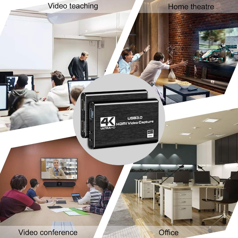การ์ดบันทึกวิดีโอ 4K USB 3.0 ร - Webcam Hd 1080P บทวิจารณ์และราคา