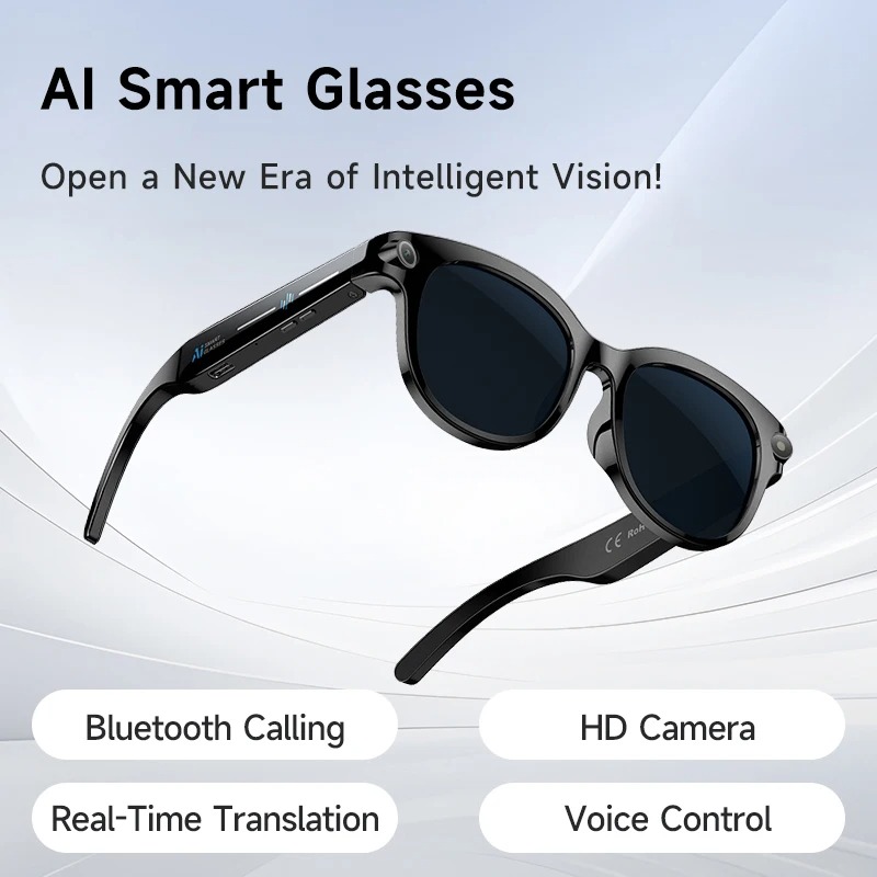 แว่นตาอัจฉริยะ AI ปี 2026 ความ - Webcam Hd 1080P บทวิจารณ์และราคา
