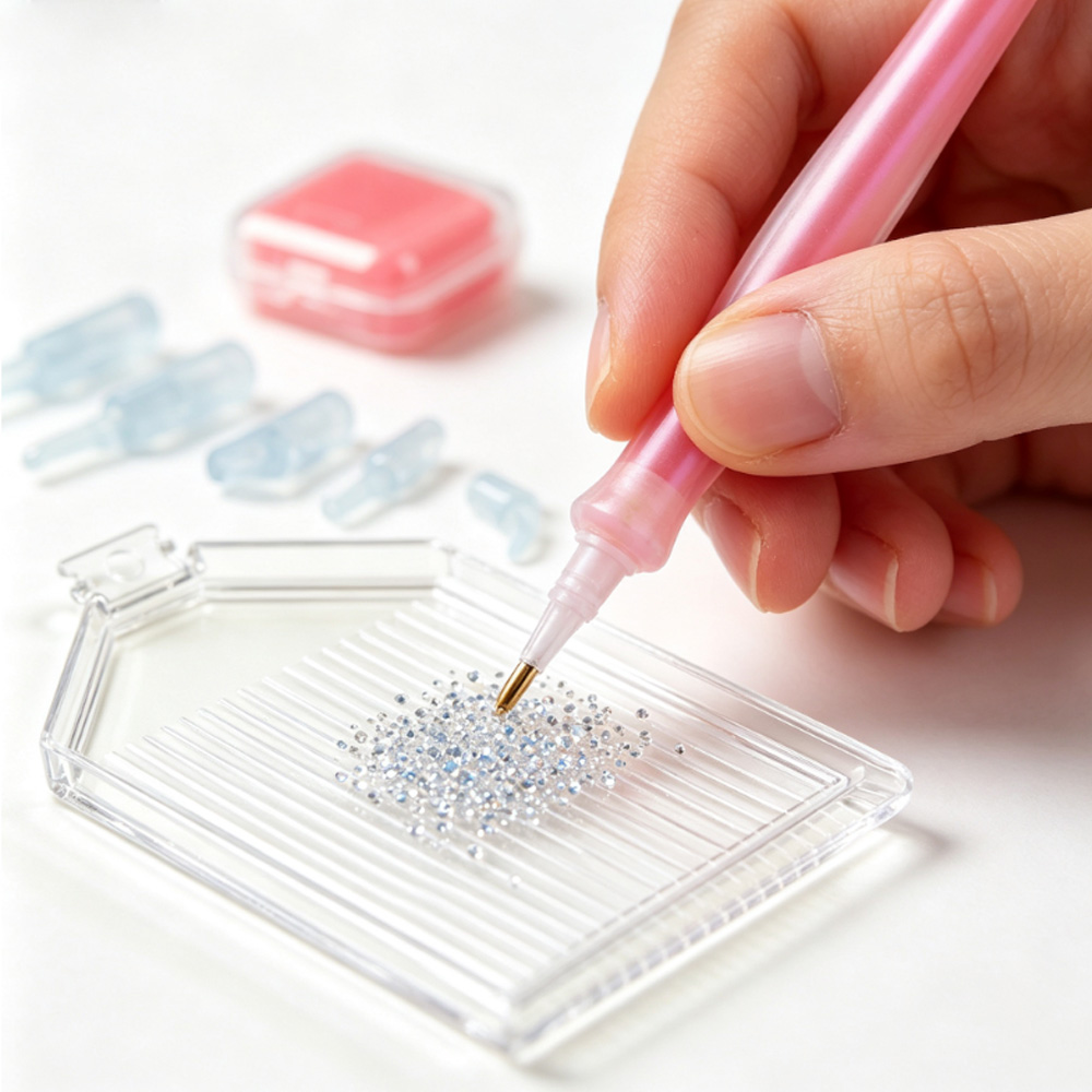 ชุดอุปกรณ์เพ้นท์เพชร ถาดใส่ปาก - Pen Holder Organizer บทวิจารณ์และราคา
