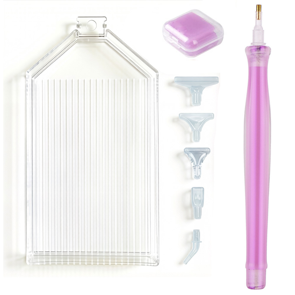 ชุดอุปกรณ์เพ้นท์เพชร ถาดใส่ปาก - Pen Holder Organizer บทวิจารณ์และราคา