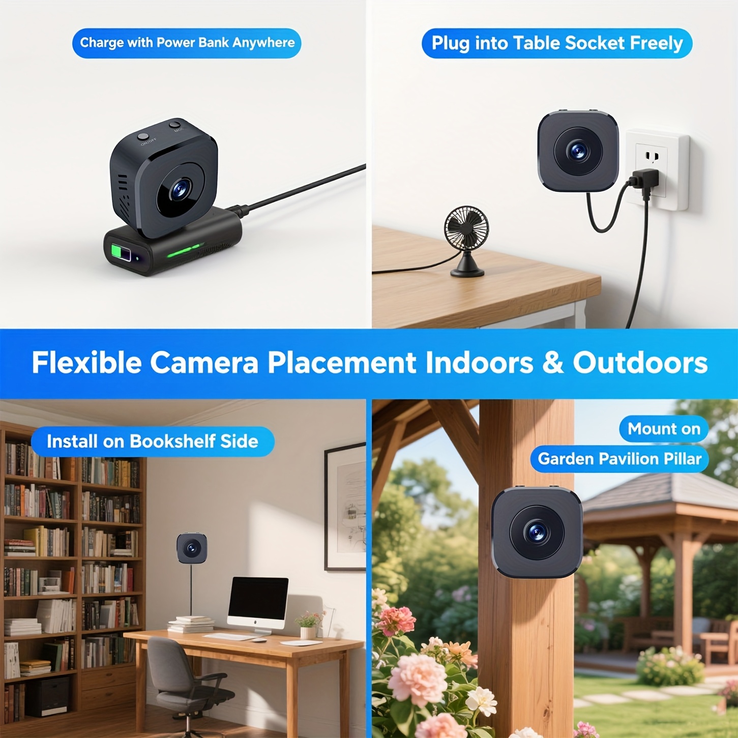 1080P HD Mini WiFi กล้องความปล - Webcam Hd 1080P บทวิจารณ์และราคา