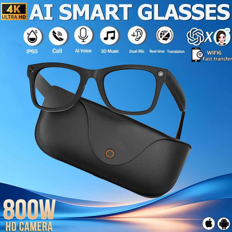 แว่นตาอัจฉริยะหนังแท้ปี 2026 พ - Webcam Hd 1080P บทวิจารณ์และราคา