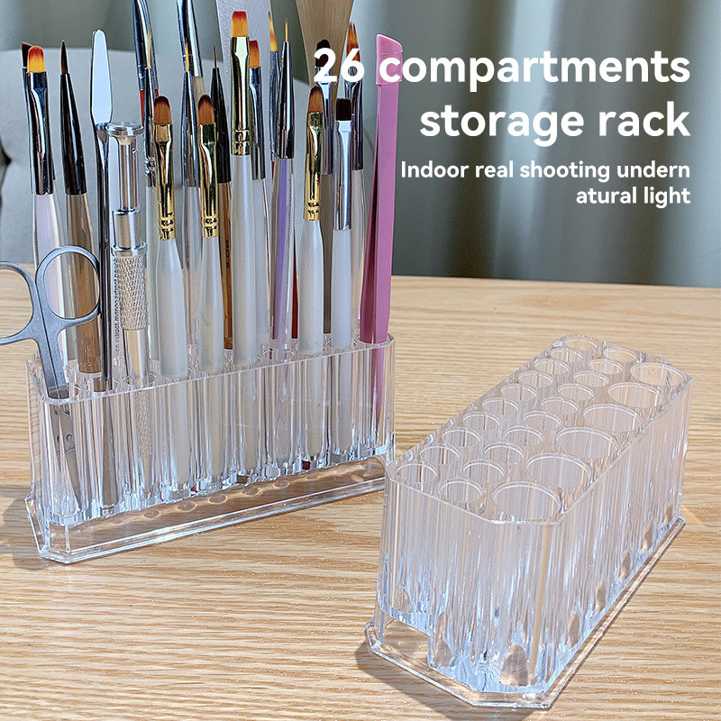 กล่องอะคริลิค 26 ช่องสำหรับจัด - Pen Holder Organizer บทวิจารณ์และราคา