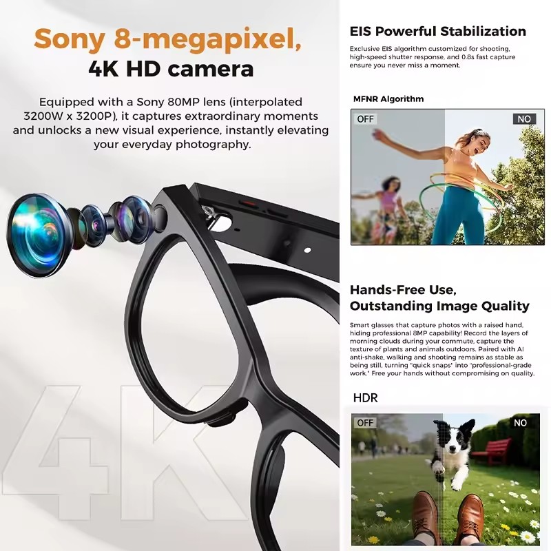 แว่นตาอัจฉริยะรุ่นใหม่ 800W กล - Webcam Hd 1080P บทวิจารณ์และราคา