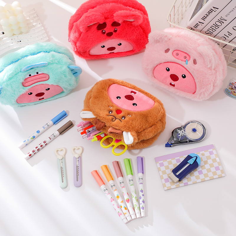 กระเป๋าใส่ดินสอการ์ตูนน่ารักสำ - Pen Holder Organizer บทวิจารณ์และราคา